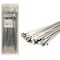 Kable Kontrol Cable Tie, 15 in L, 4.01 in Max Bundle Dia., Silver, 304 Stainless Steel, 350 lb Strength, 100 PK SSCT-250-15 - alternate 1